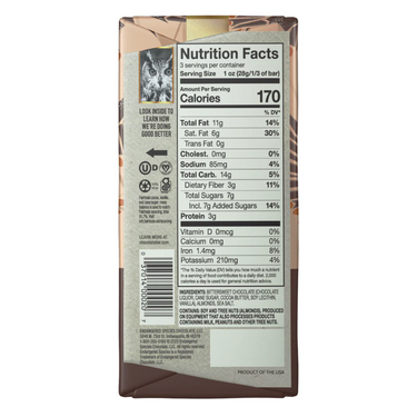 Almonds & Sea Salt + 72% dark chocolate